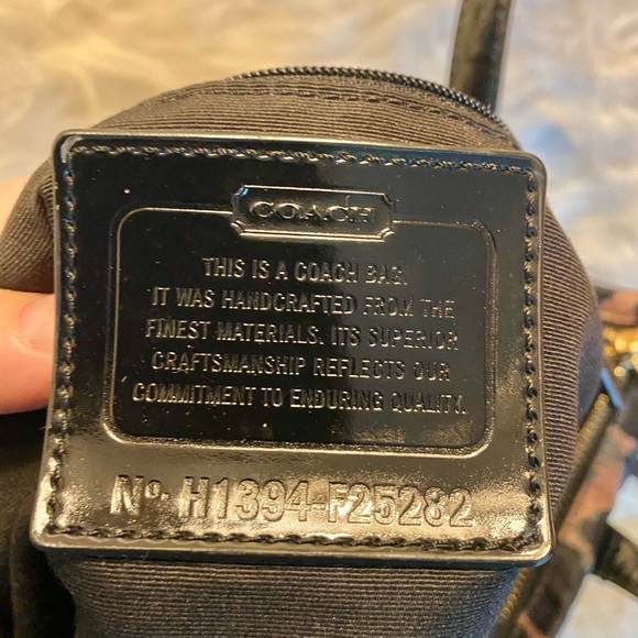 Coach Leopard Print Tote Bag - Black and Brown - Picture 11 of 11